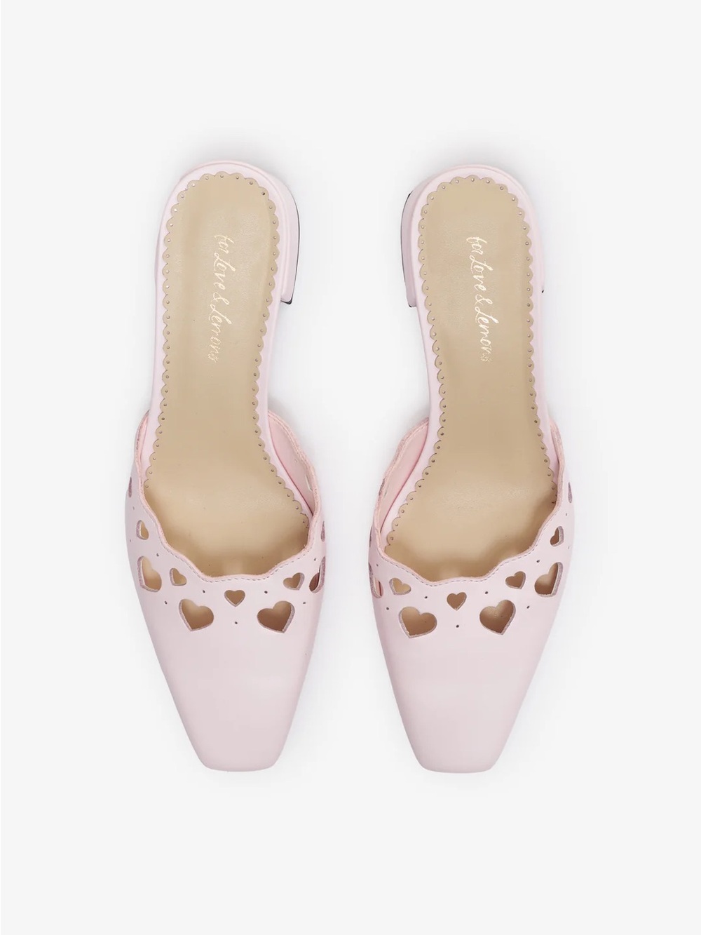 JULIETTE HEART CUTOUT MULES (8) - Picture 5 of 13